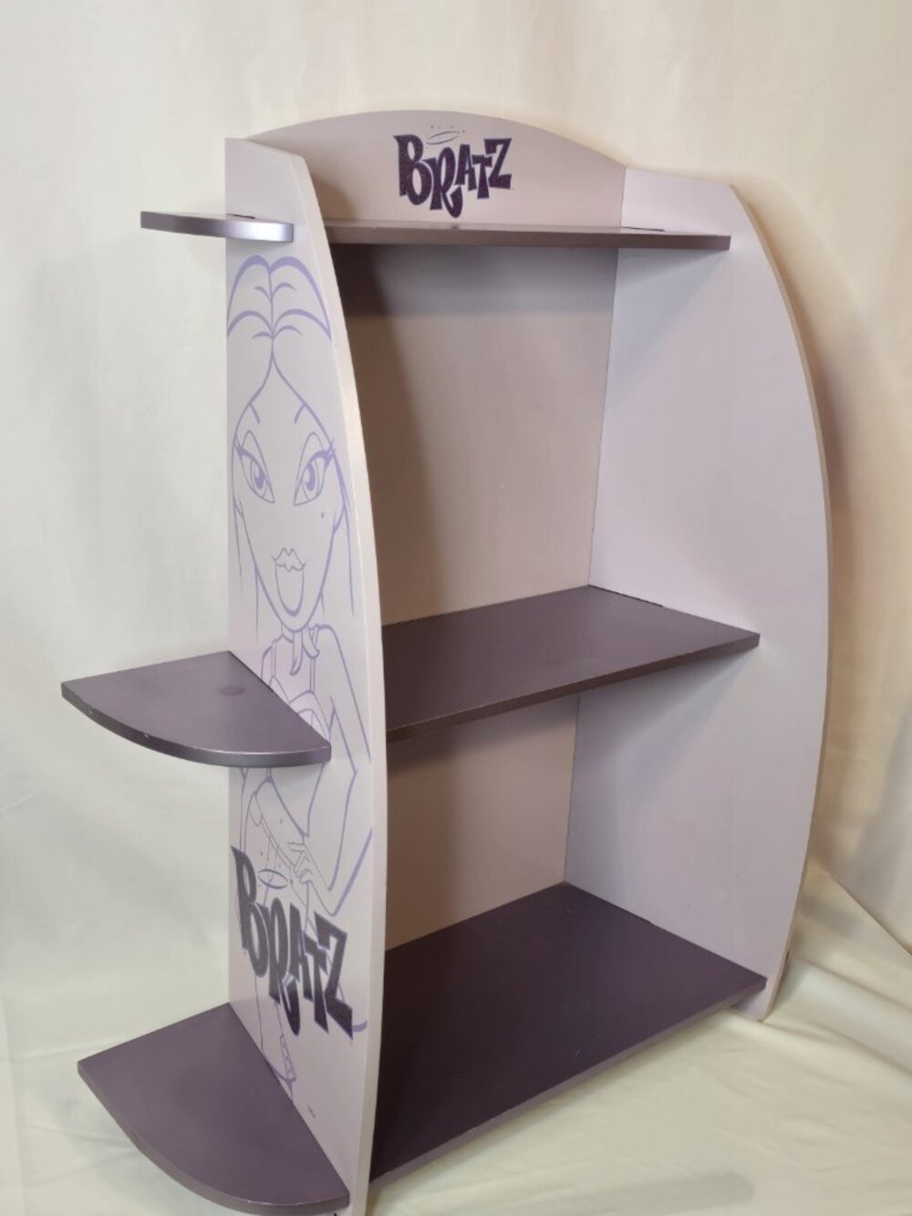 2006 Livin' Bratz Fashion Showcase Wall shelf Purple Y2K Room Decor RARE HTF - Picture 15 of 16